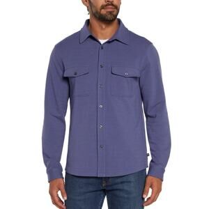 GAP Men’s Longsleeve Knit Jacket Relaxed Fit Collared Button Down Size XL